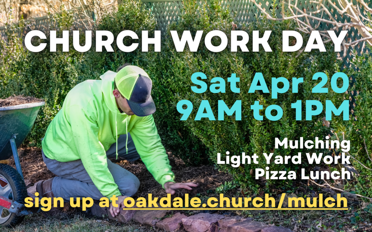 Church-Wide Work Day