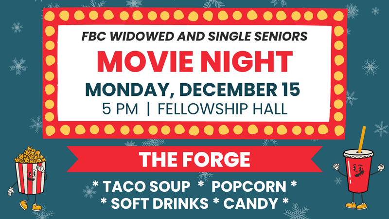 Widowed & Single Senior Movie Night