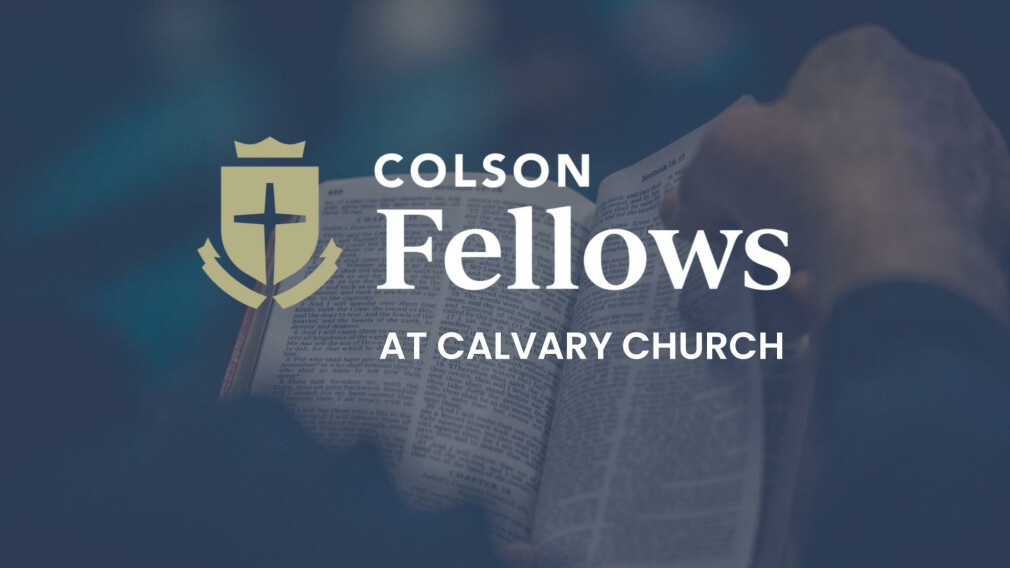 Colson Fellows Info Meeting