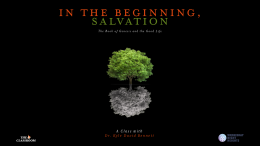 In the Beginning - Genesis 4-6