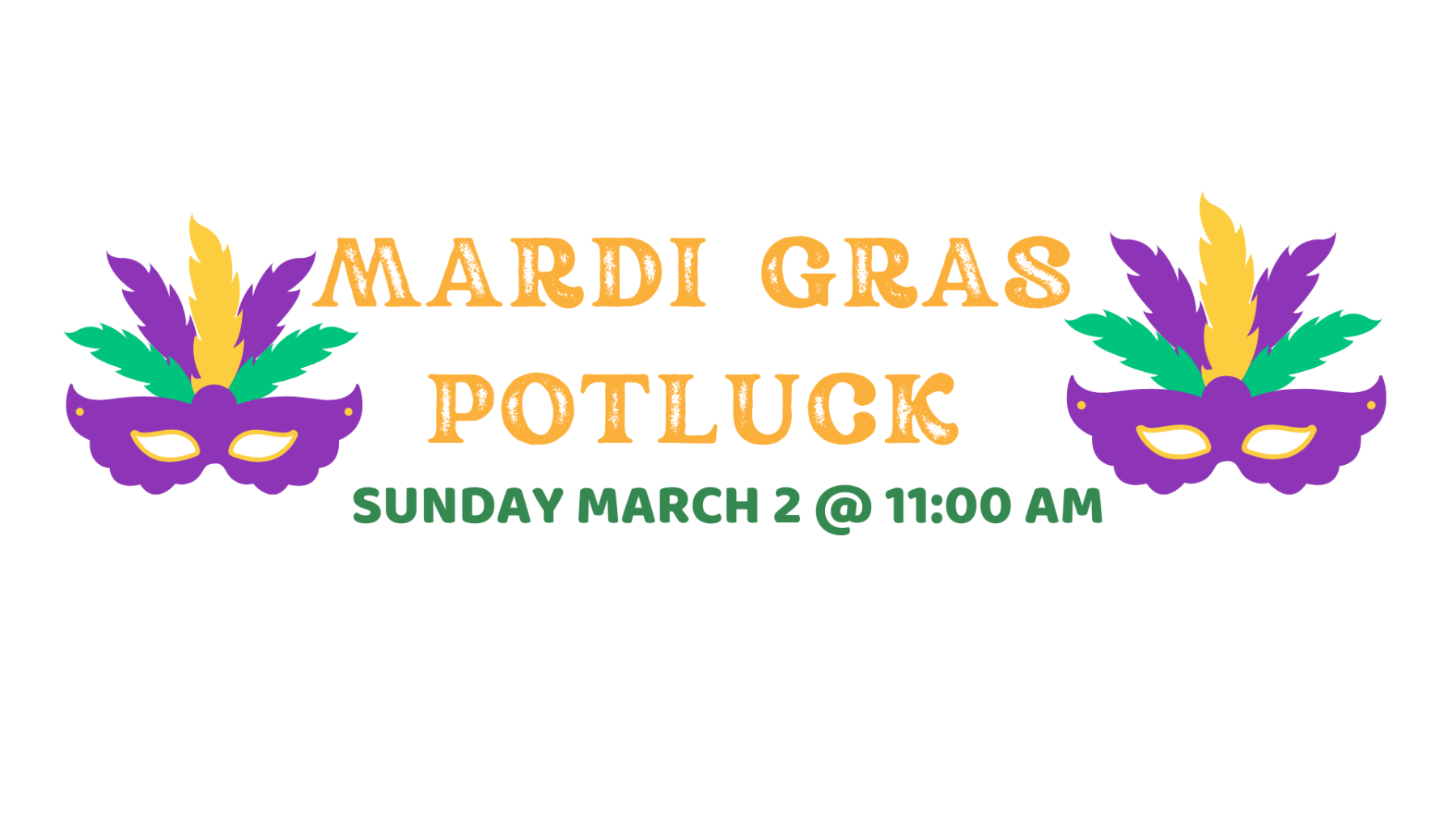 Mardi Gras Potluck