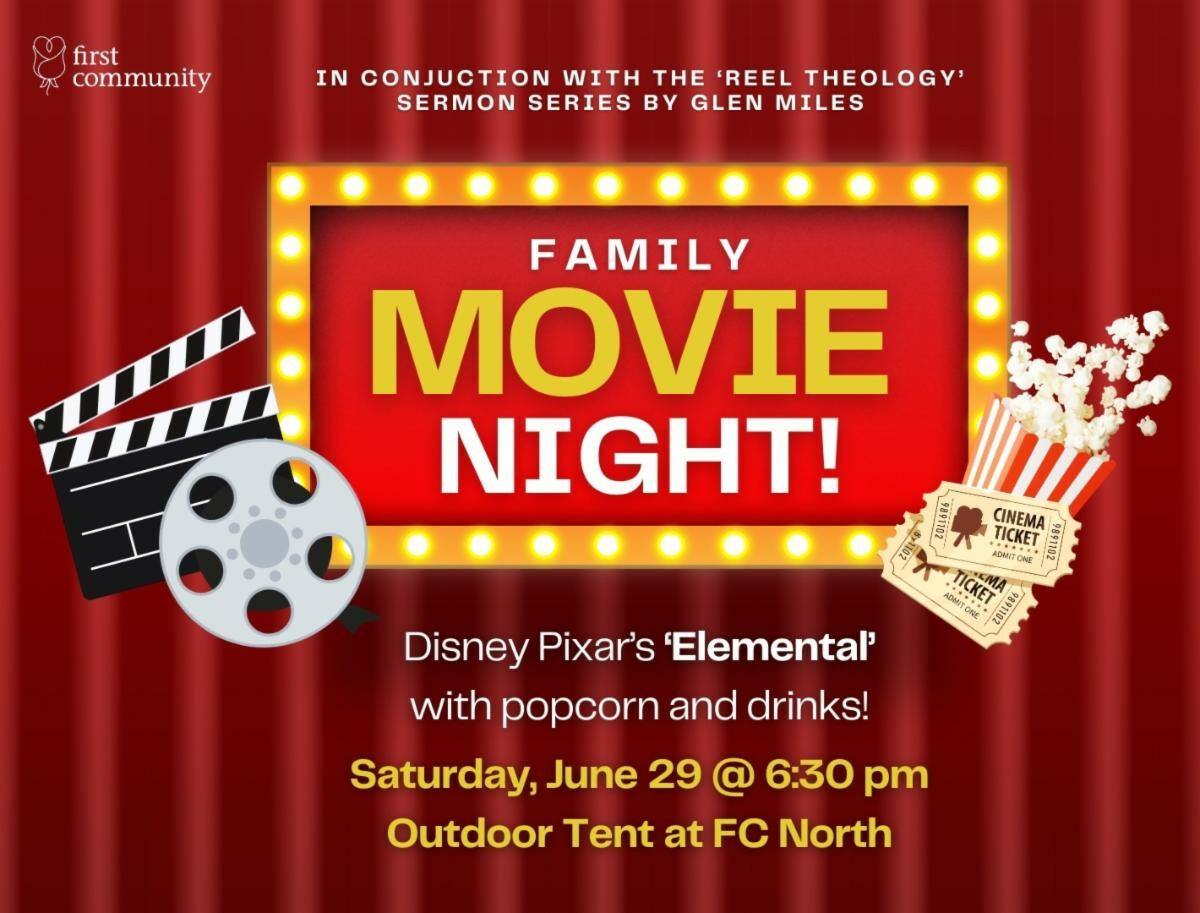 Family Movie Night Under the Tent