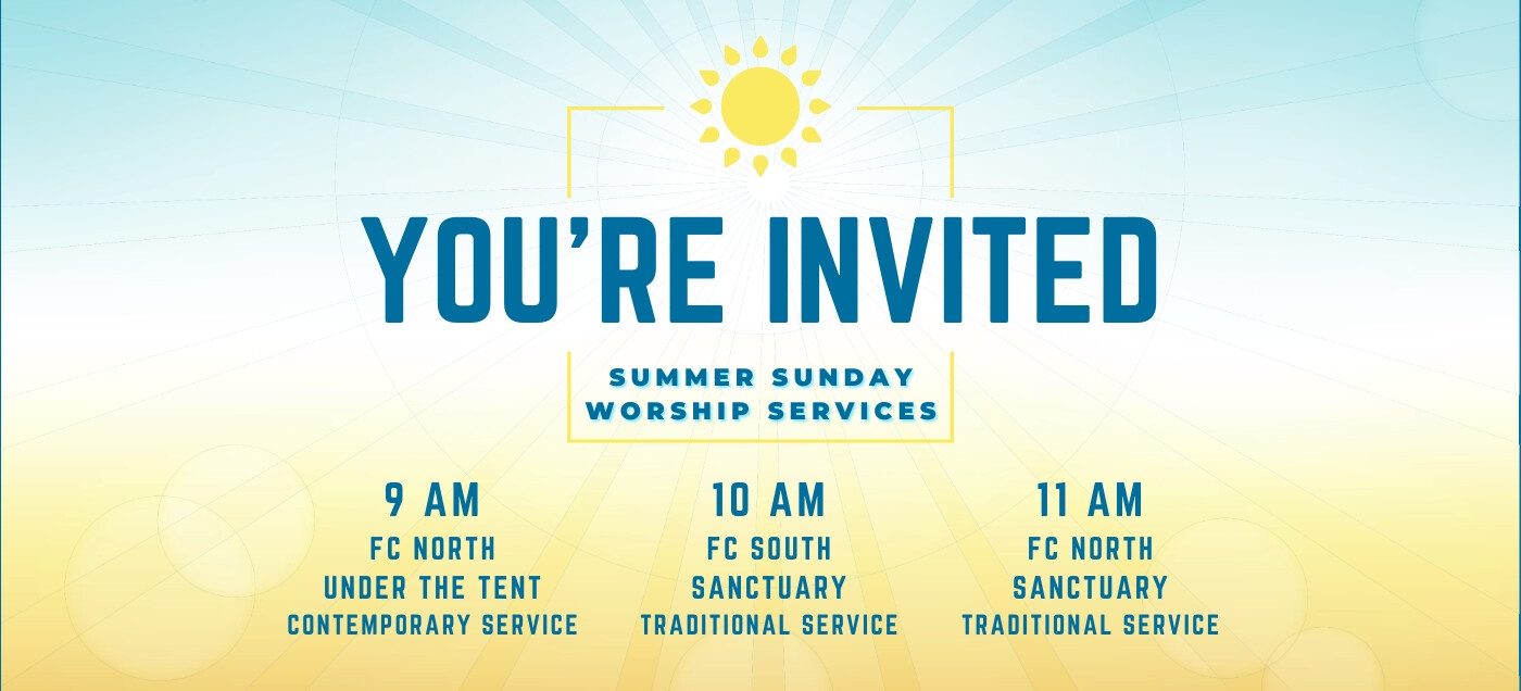Summer Worship Schedule
