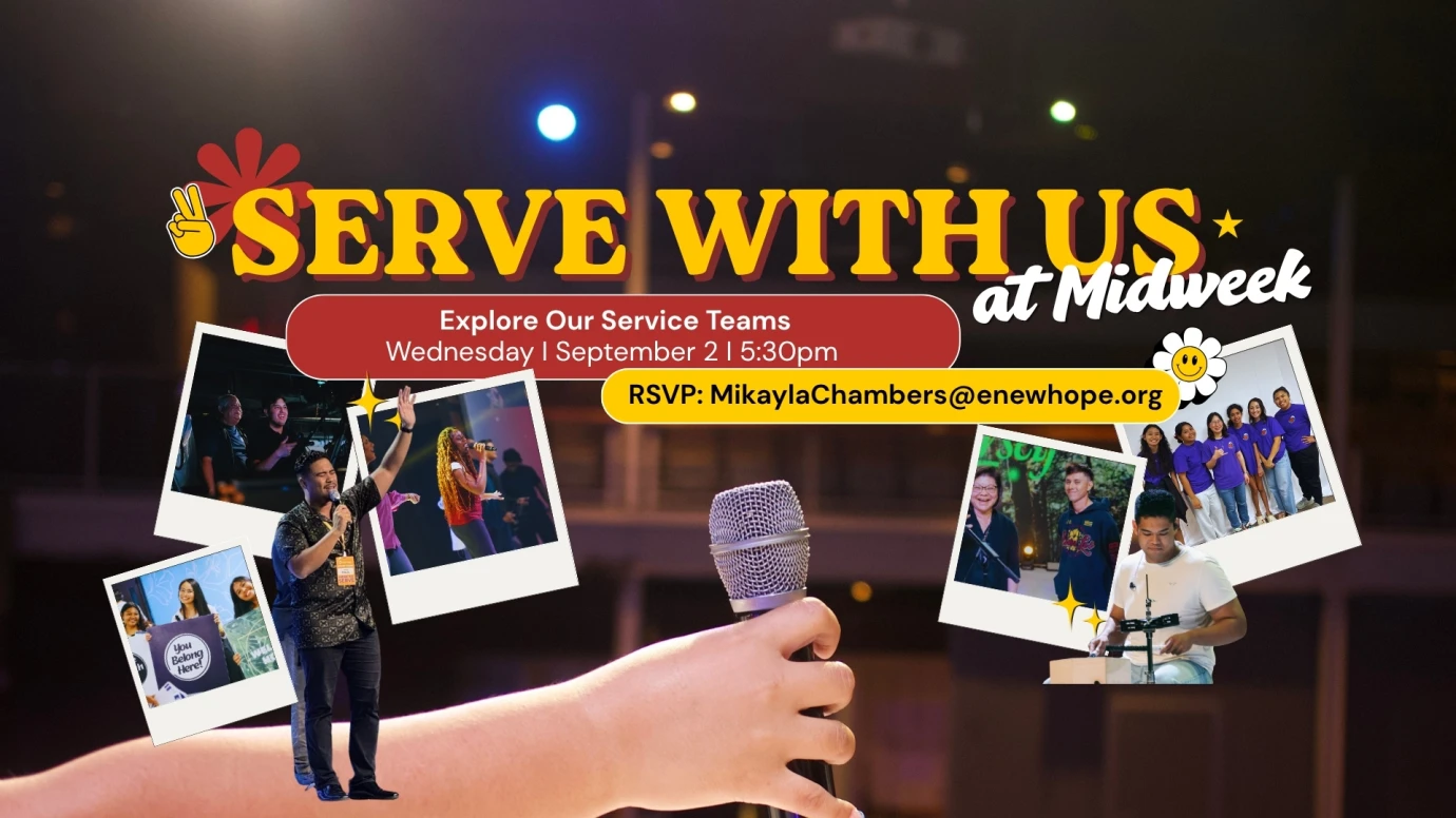 Serve With Us at Midweek! 