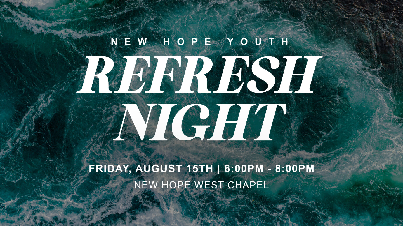 New Hope Youth Worship Night
