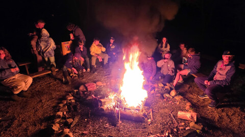 Sixth grade enjoys warmer weather at outdoor ed