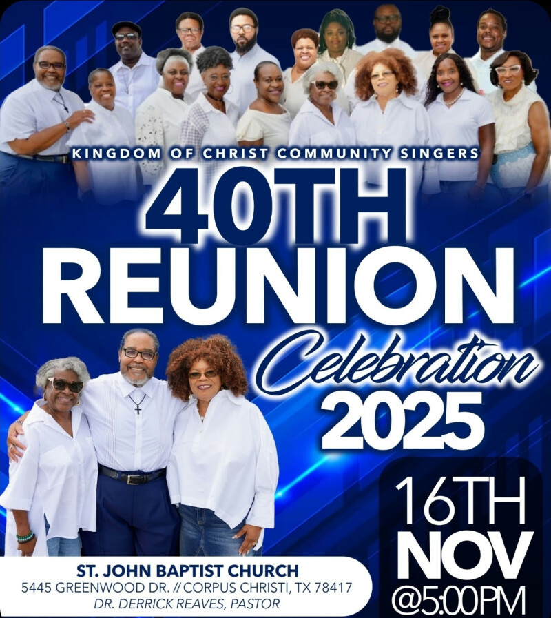 Kingdom Of Christ Community Singers 40th Reunion