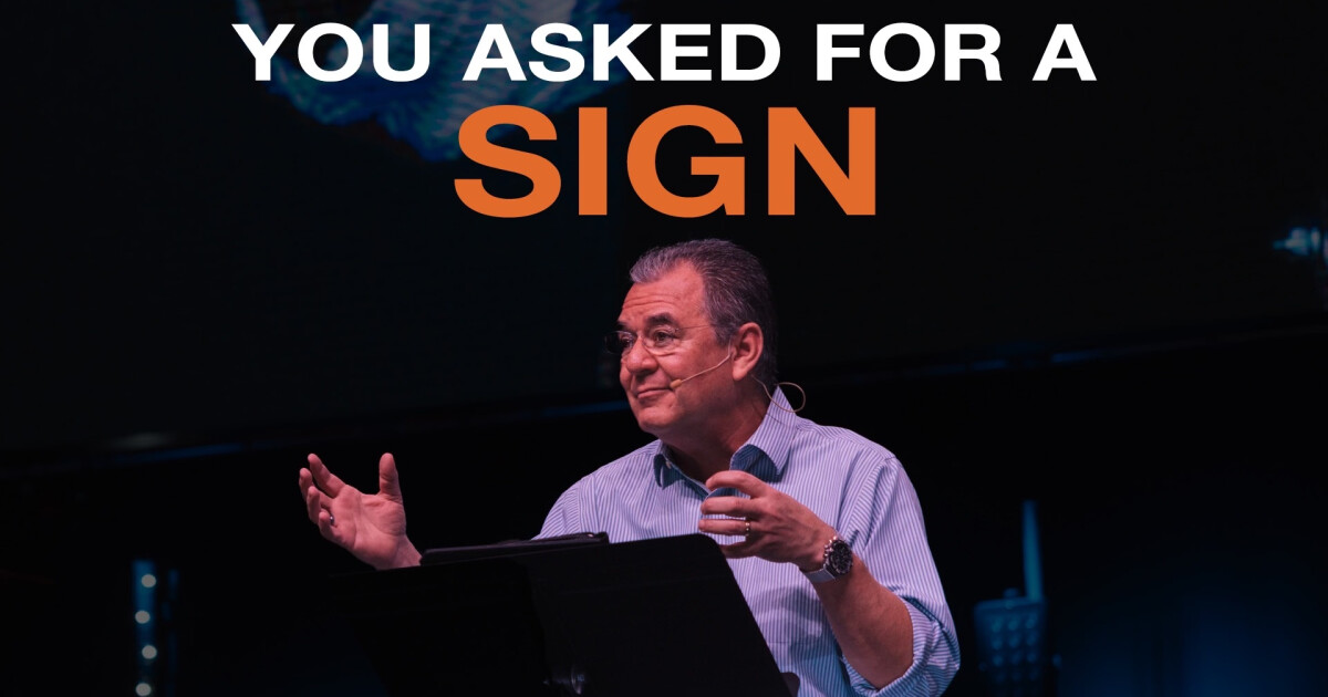 Sermon Sign THE FIRST SIGN OF JESUS | Sermons | Community of Faith | Hockley, TX