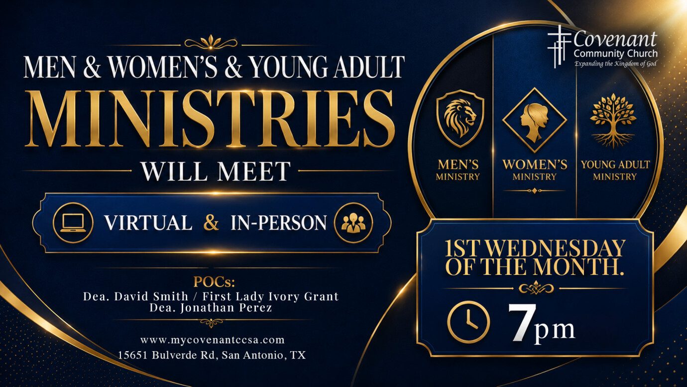 Monthly Ministry Meeting