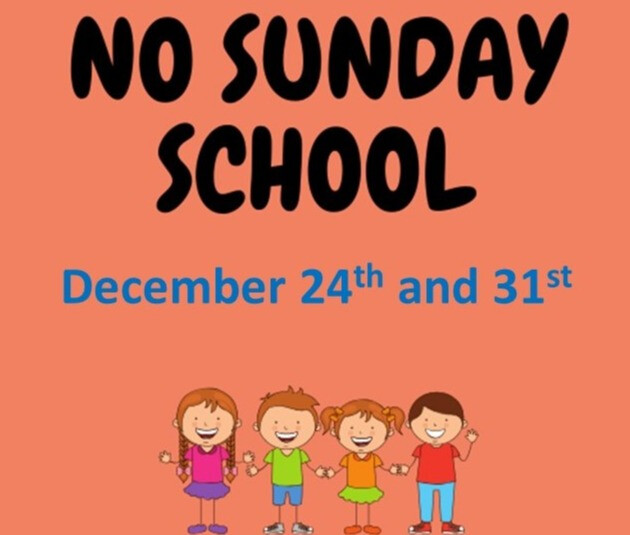 No Sunday School December