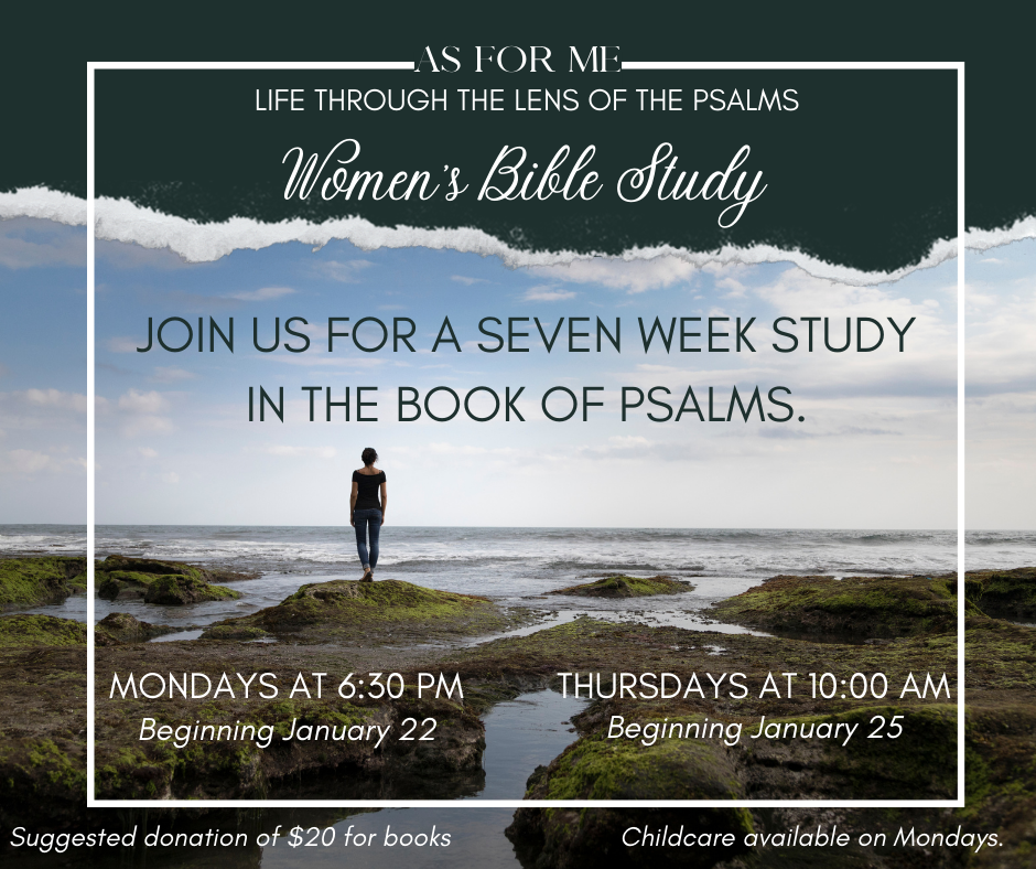 Women's Bible Study - As For Me