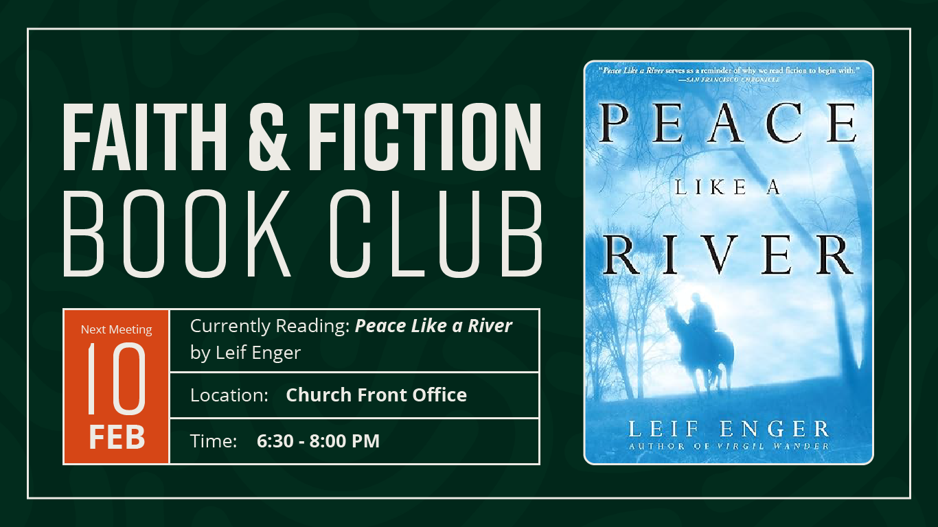 Faith and Fiction Book Club