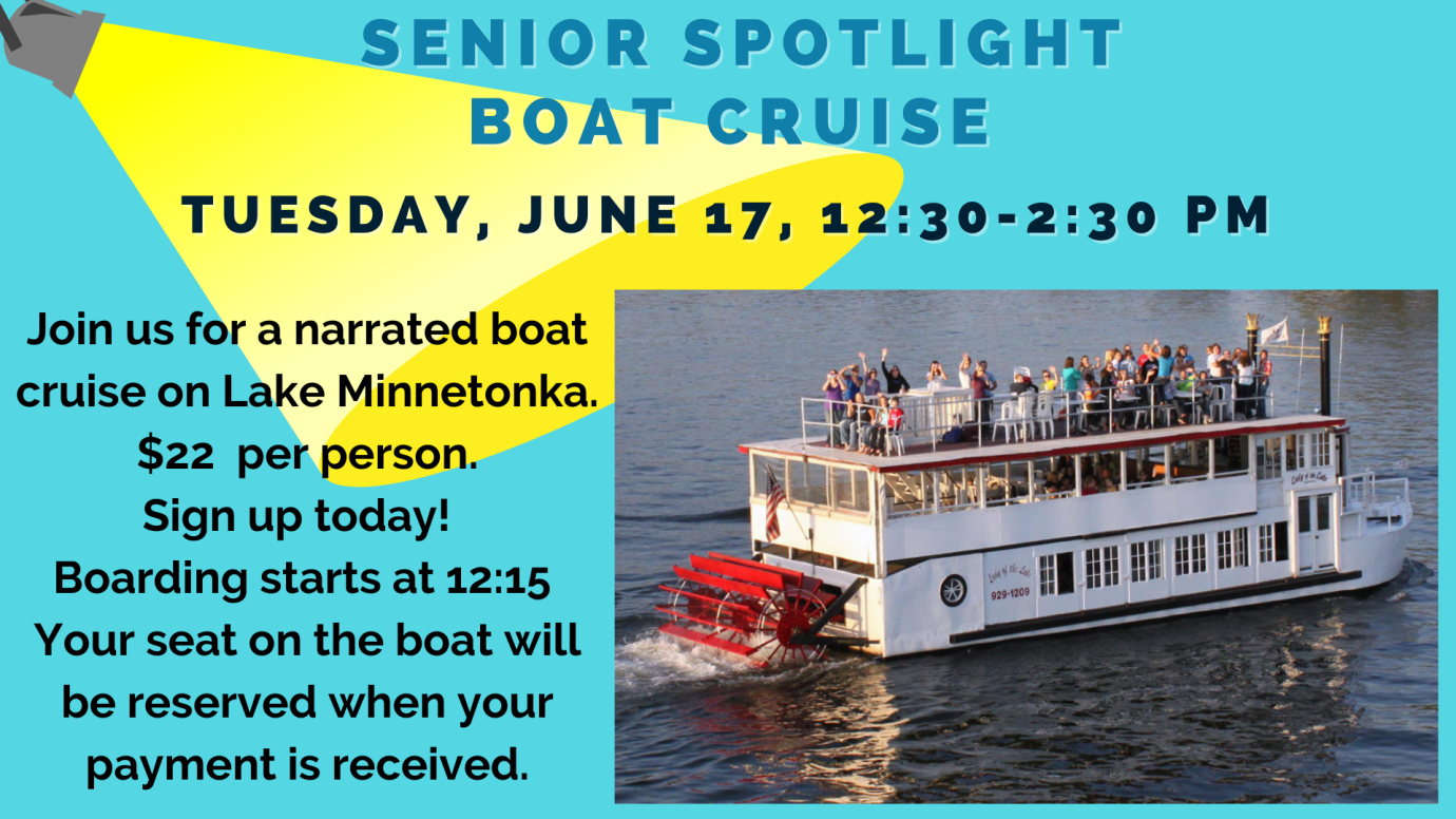 Senior Spotlight: Boat Cruise