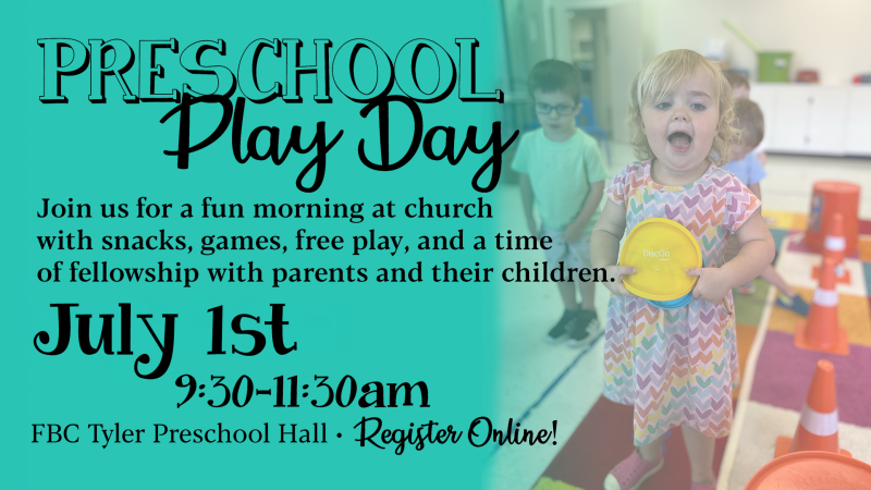 Preschool Play Day