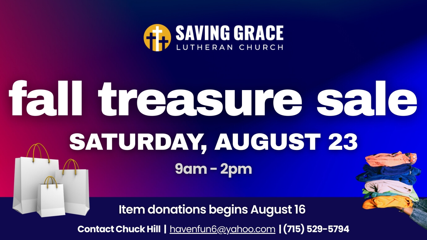 Fall Treasure Sale