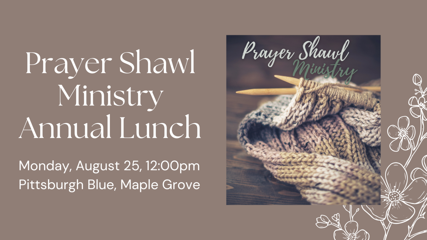 2025 Annual Prayer Shawl Ministry Lunch