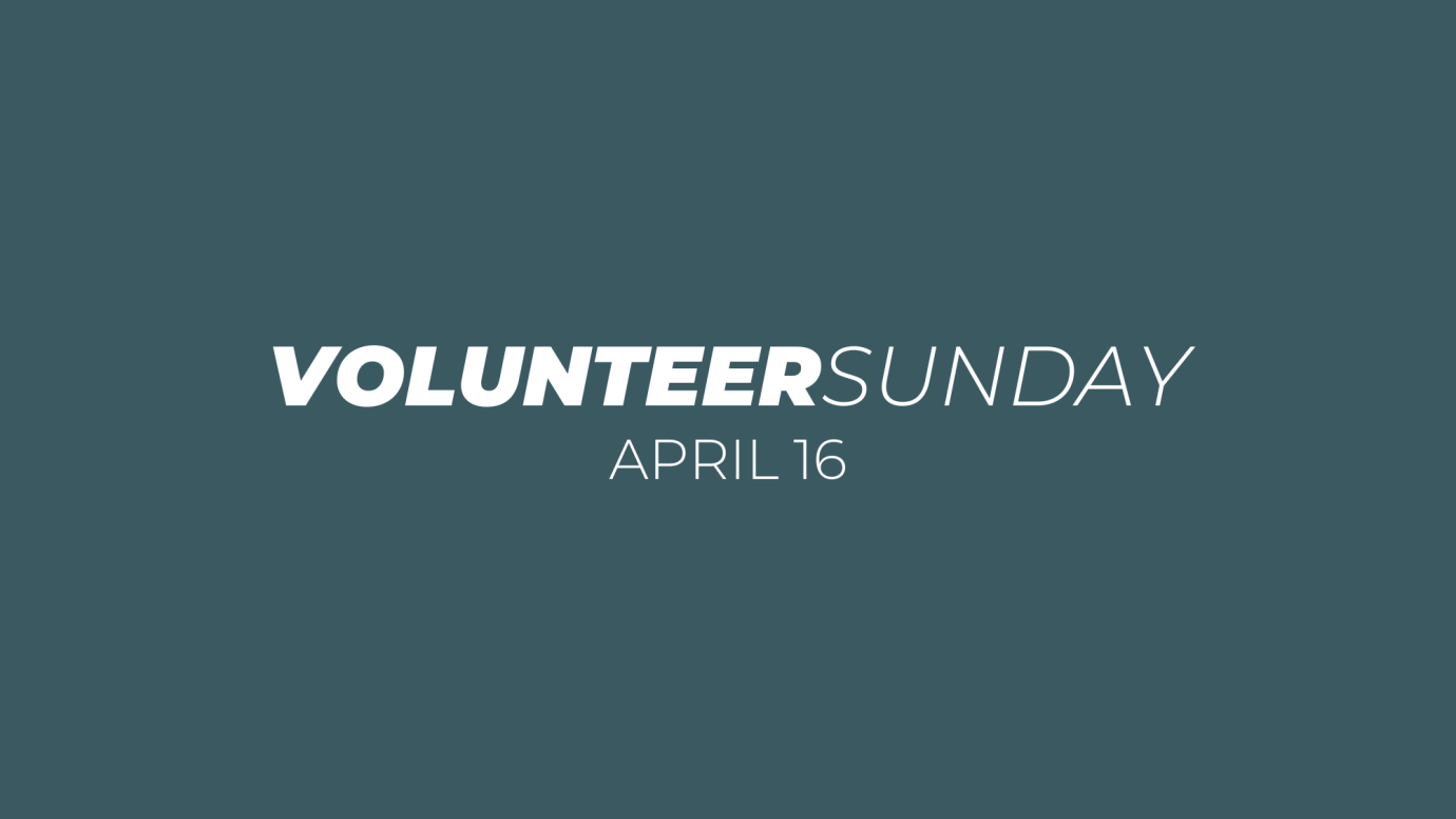 Volunteer Sunday