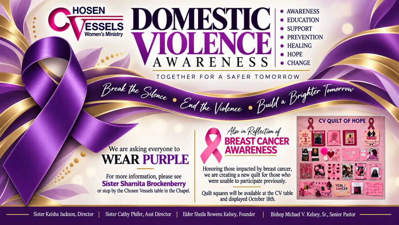 Domestic Violence & Breast Cancer Awareness