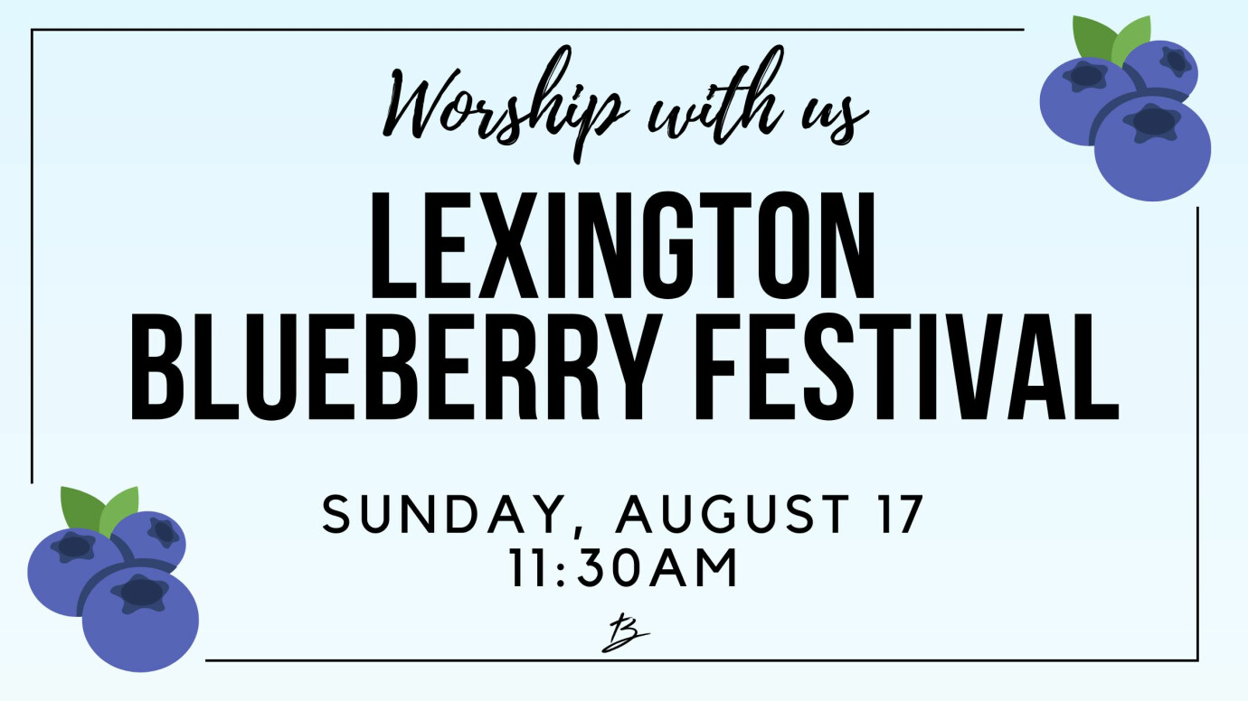 Blueberry Festival Service