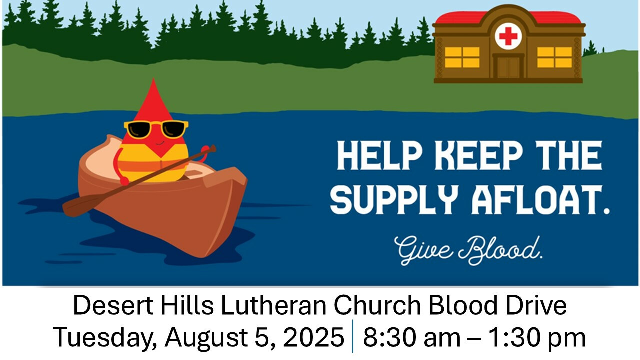 8:30 AM Red Cross Blood Drive