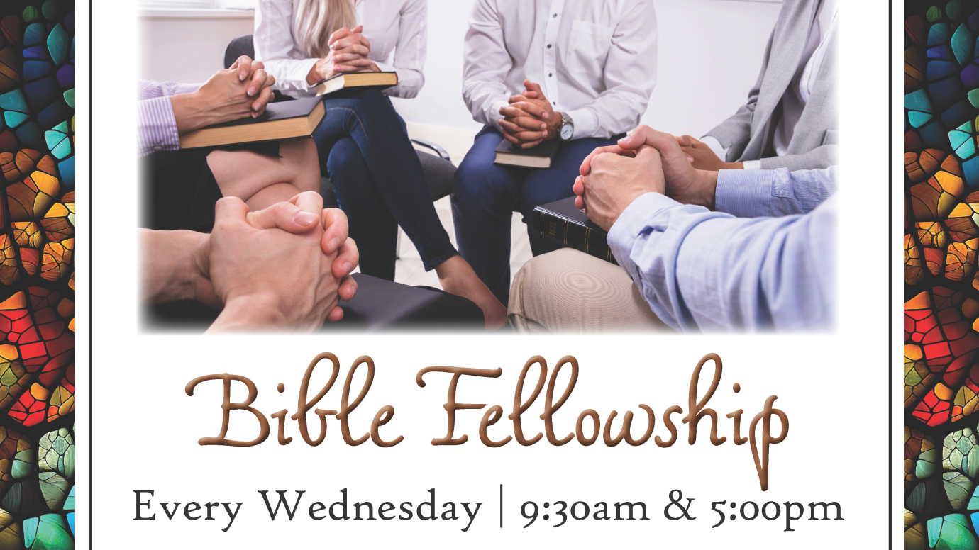 9:30 AM Bible Fellowship