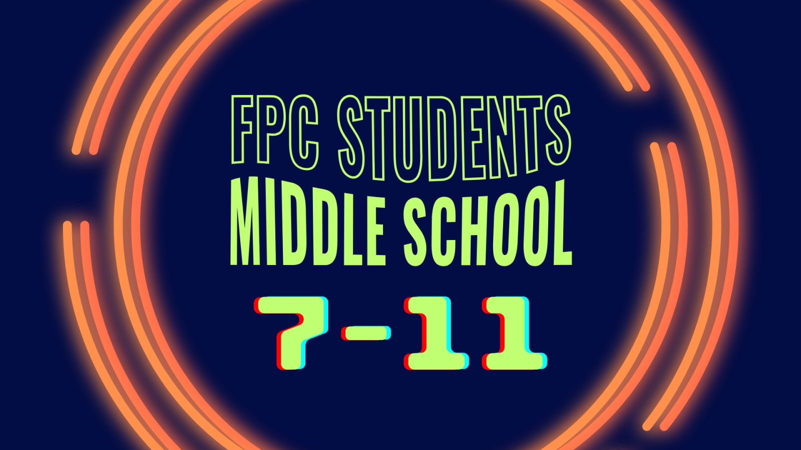 Middle School 7-11
