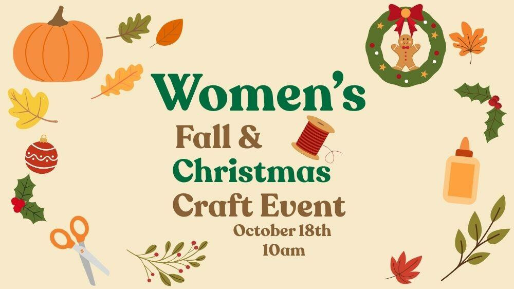Ladies' Fall & Christmas Craft