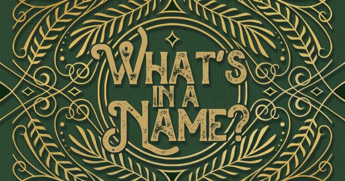 Wonderful Counselor Advent : What #39 s In a Name Sermons Bay Area Church