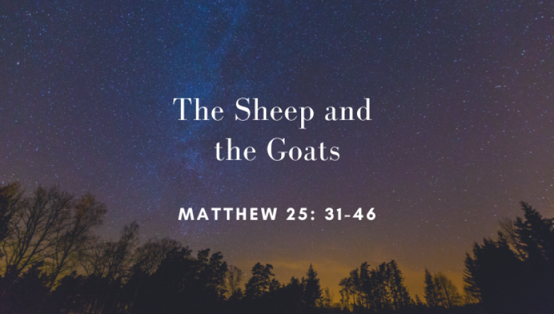 The Sheep and the Goats
