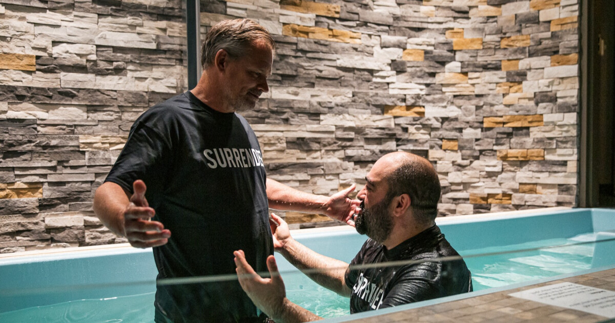 Baptism is open to all believers who desire to demonstrate their faith in Christ.
Please wear clothes that you can be baptized in. We will provide you with a T-shirt and towel. Family and friends are welcome!
If you would like to be baptized on...