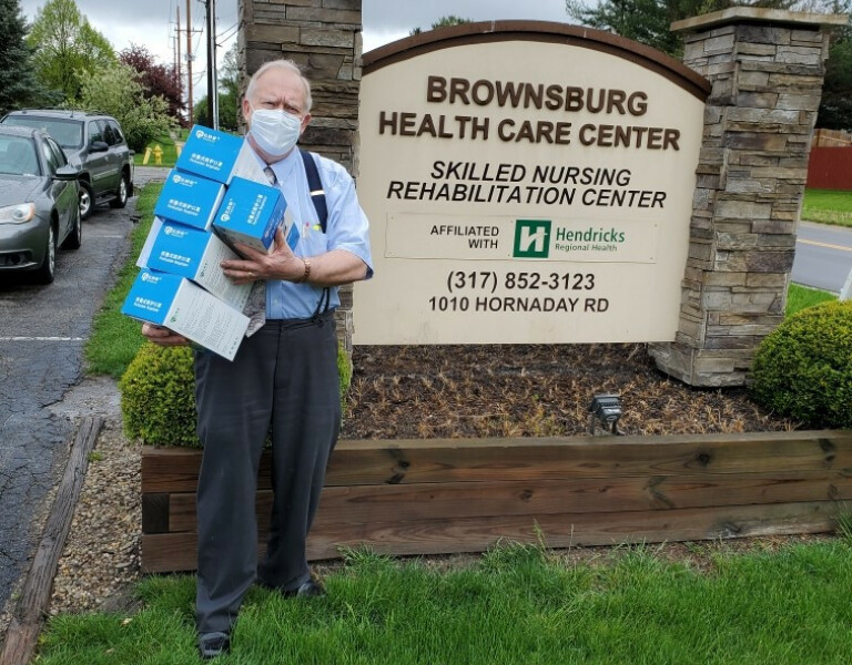 N95 Masks to Brownsburg Health Care