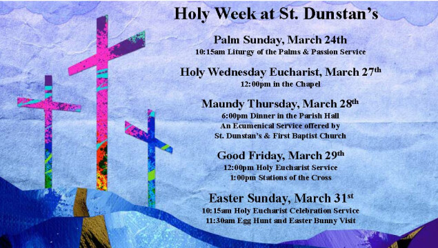 Join Us for Holy Week Services