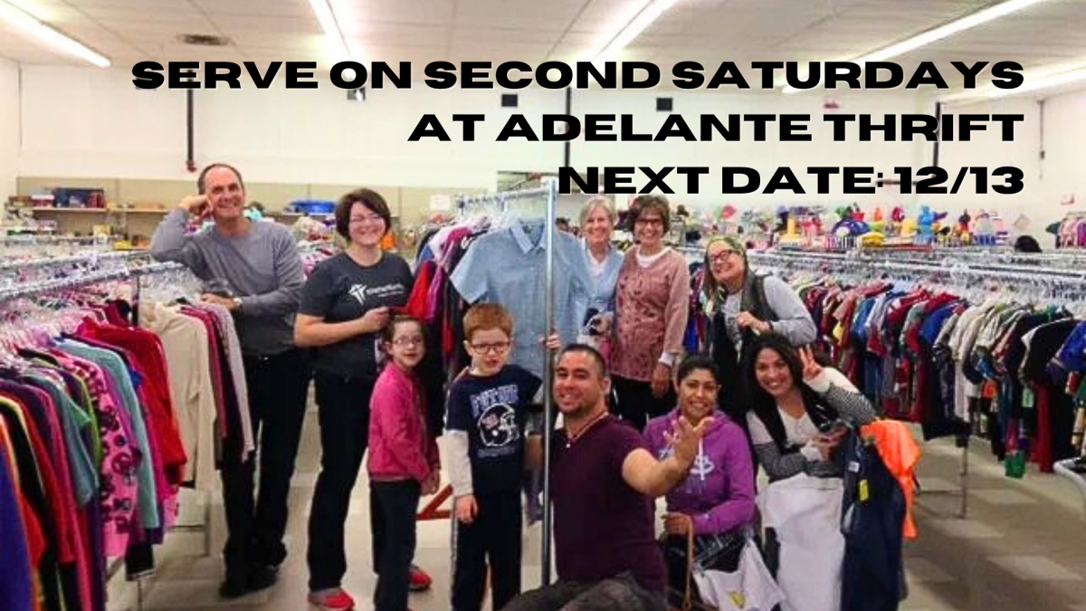 Serve at Adelante Thrift