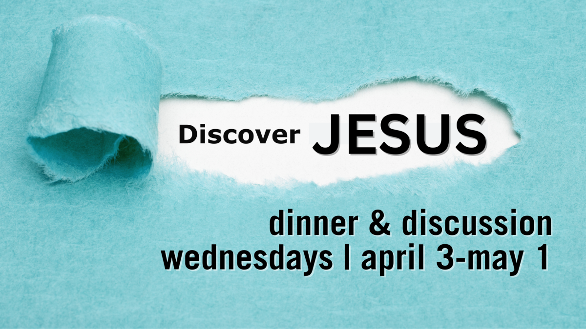 Discover Jesus Dinner and Discussion
