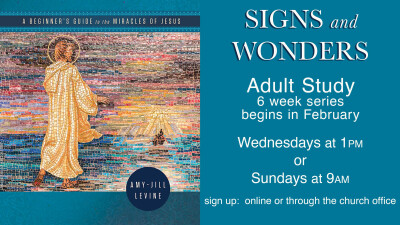 Signs and Wonders Wednesday Class