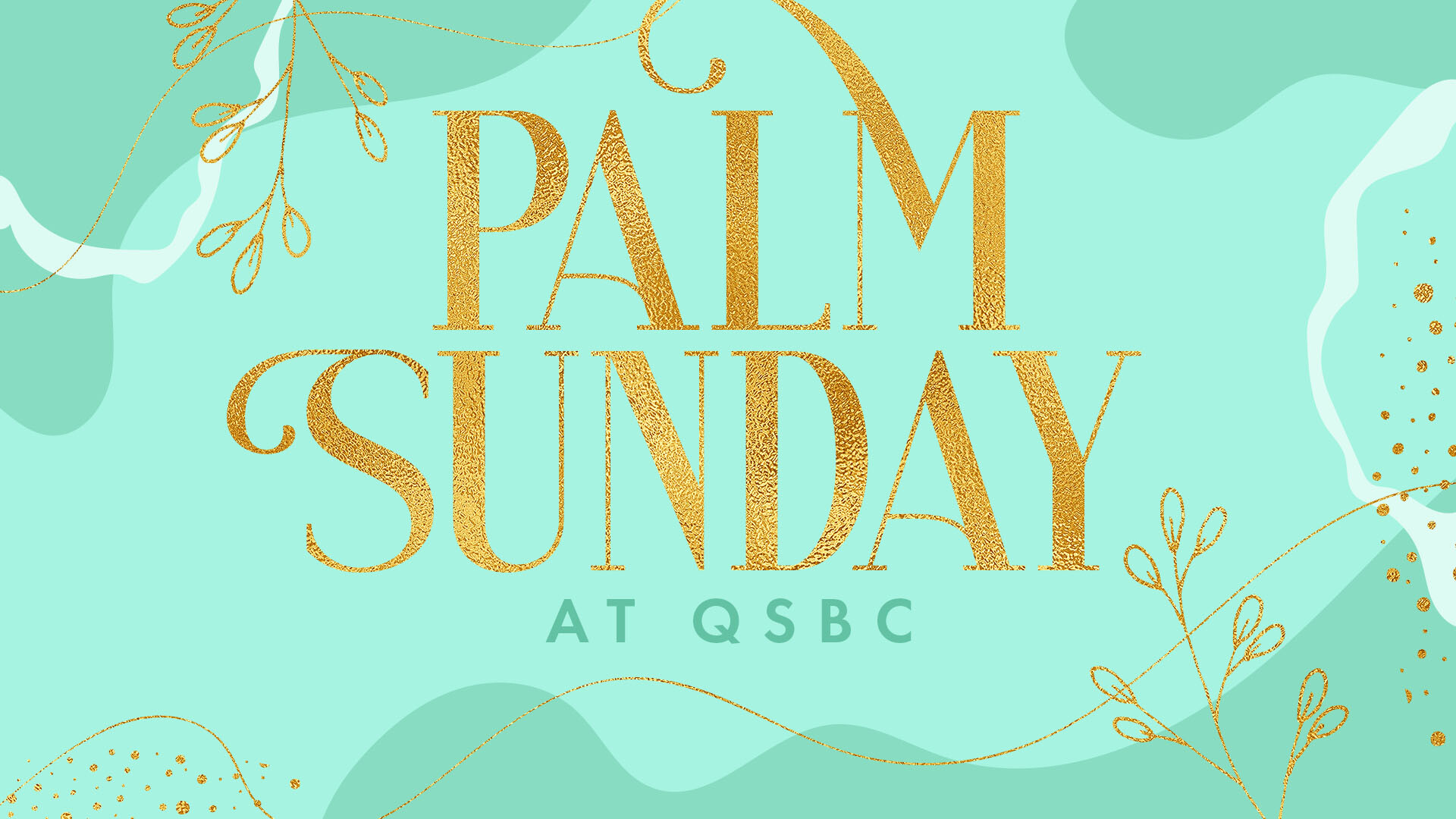 Palm Sunday: Bright Moments In a Dark Week