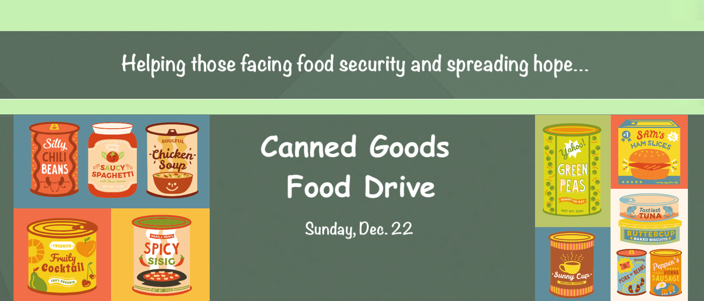 Canned Food Drive