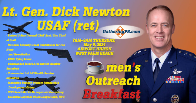 Men's Breakfast featuring Lt. General Dick Newton