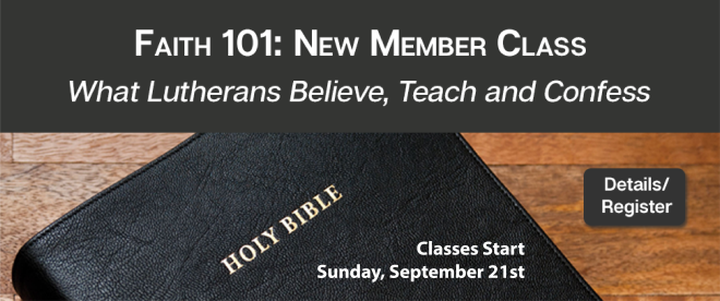 9:15 am | Faith 101: New Member Class
