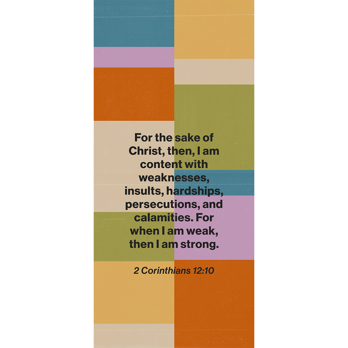2 Corinthians 12:10