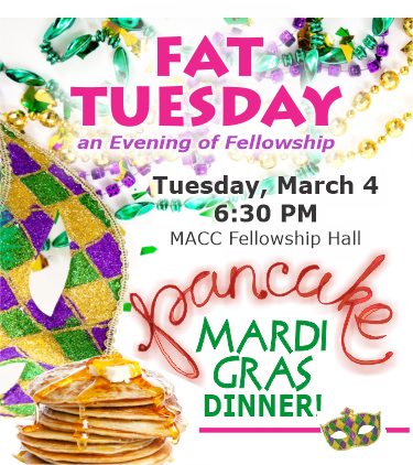 Mardi Gras Pancake Dinner 