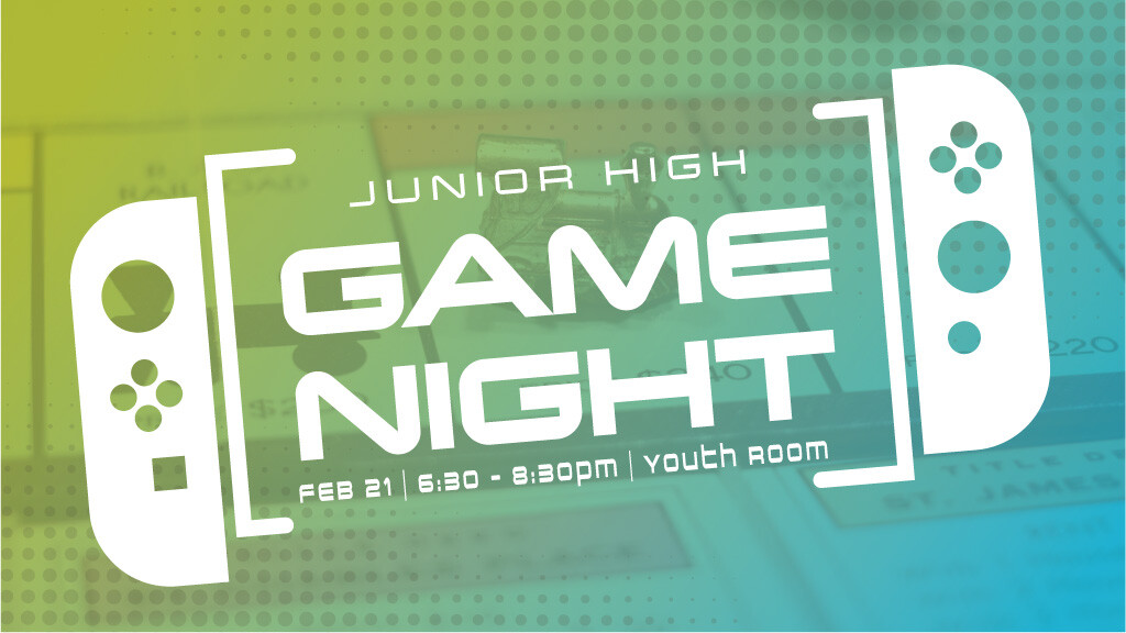 Junior High Game Night