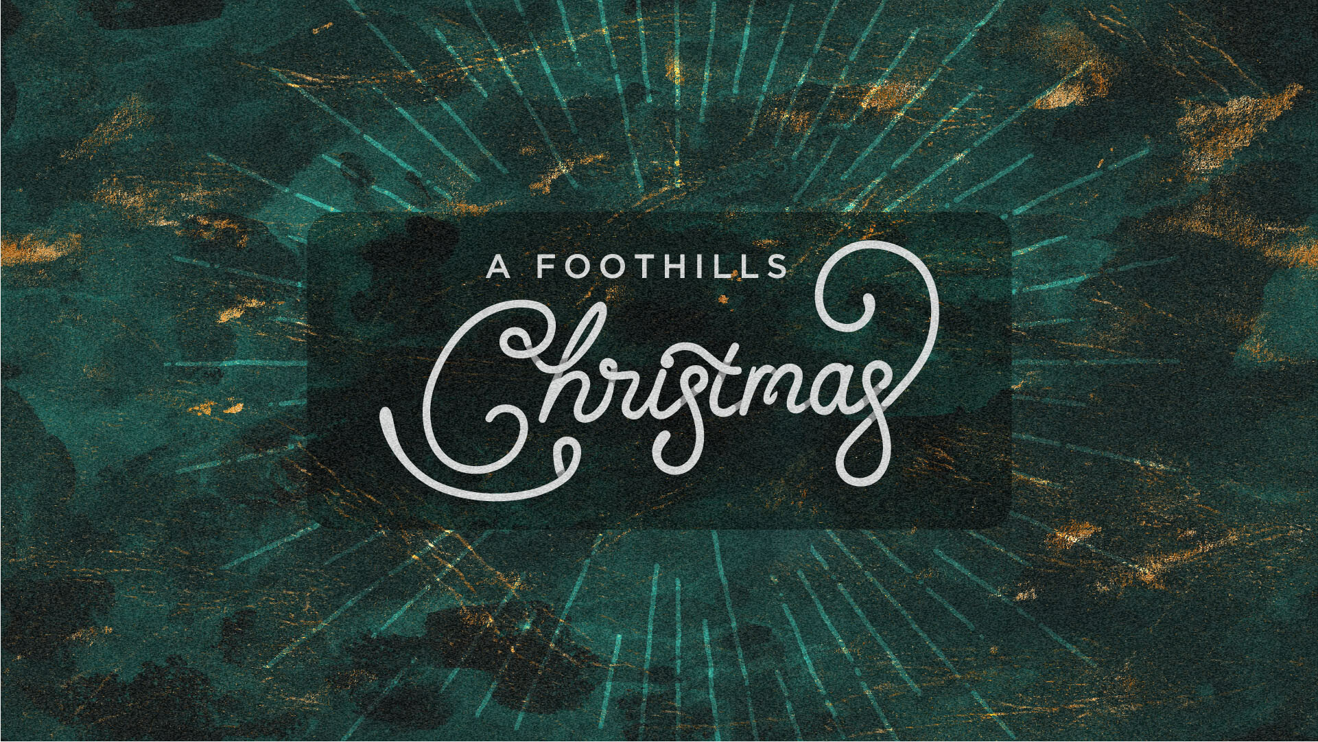 A Foothills Christmas Graphic