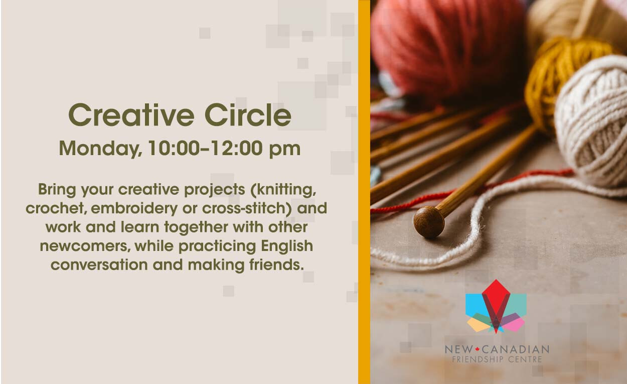 Creative Circle - Mondays 10:00 AM