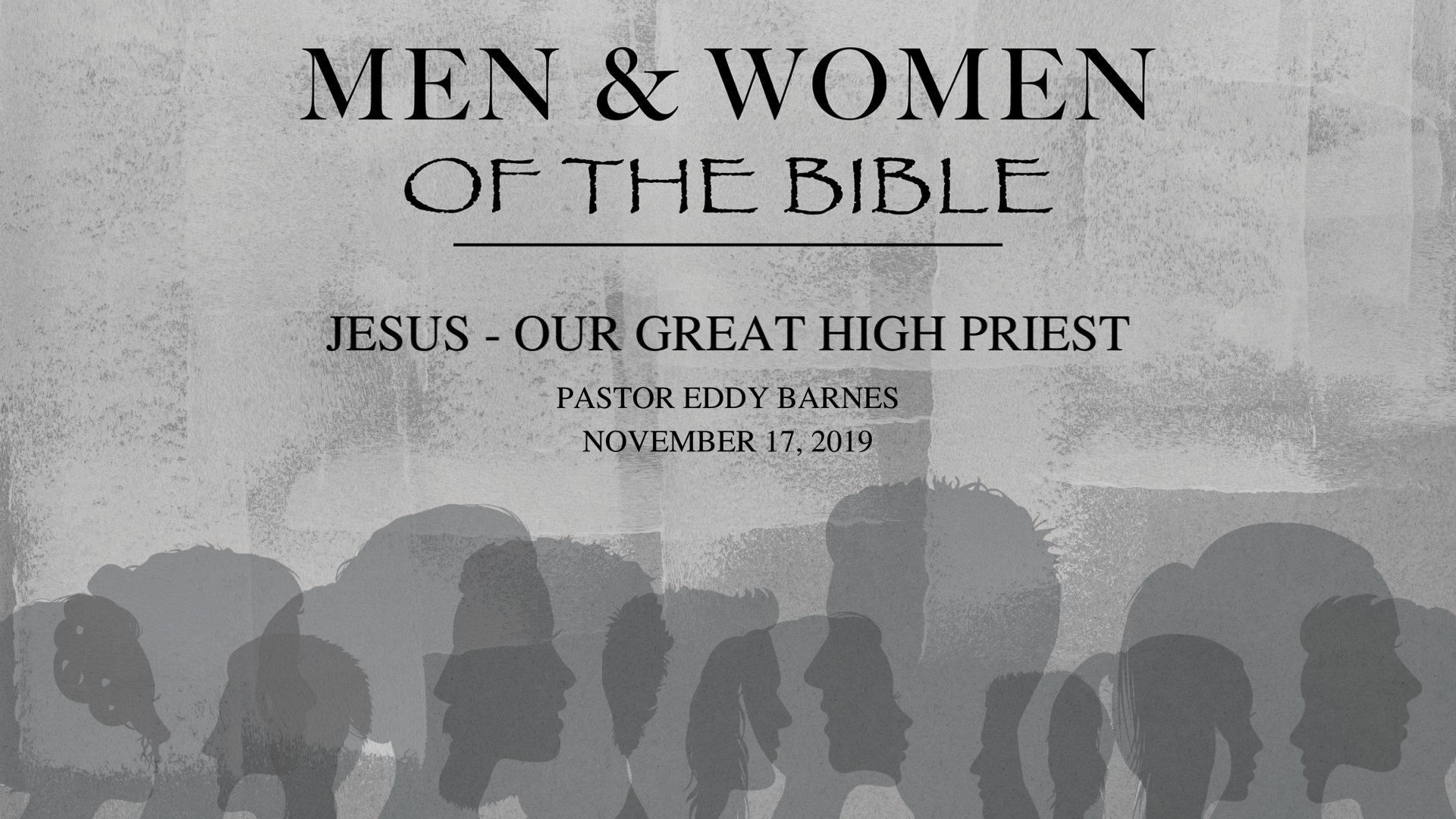 Men & Women Of The Bible - Jesus episode artwork