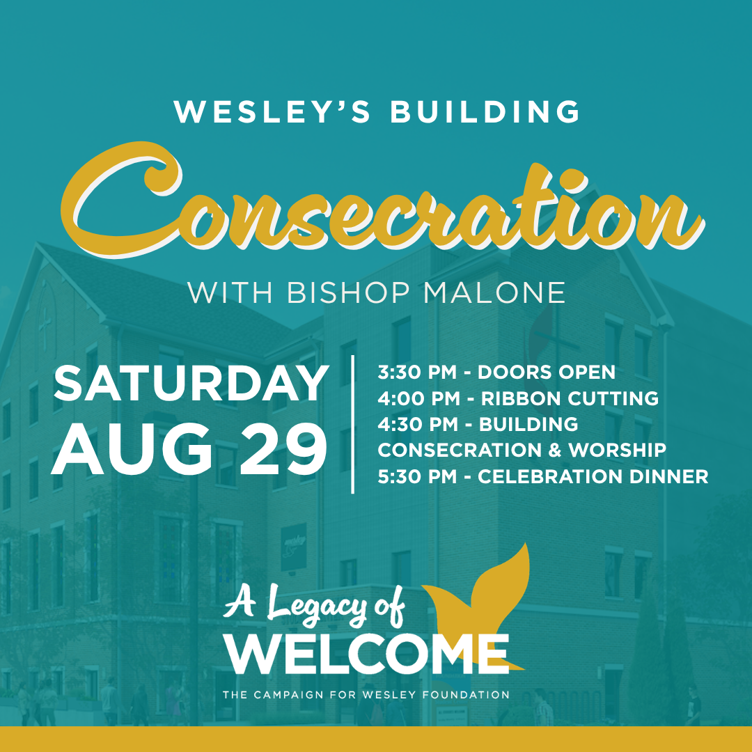 Image for Wesley Foundation Consecration