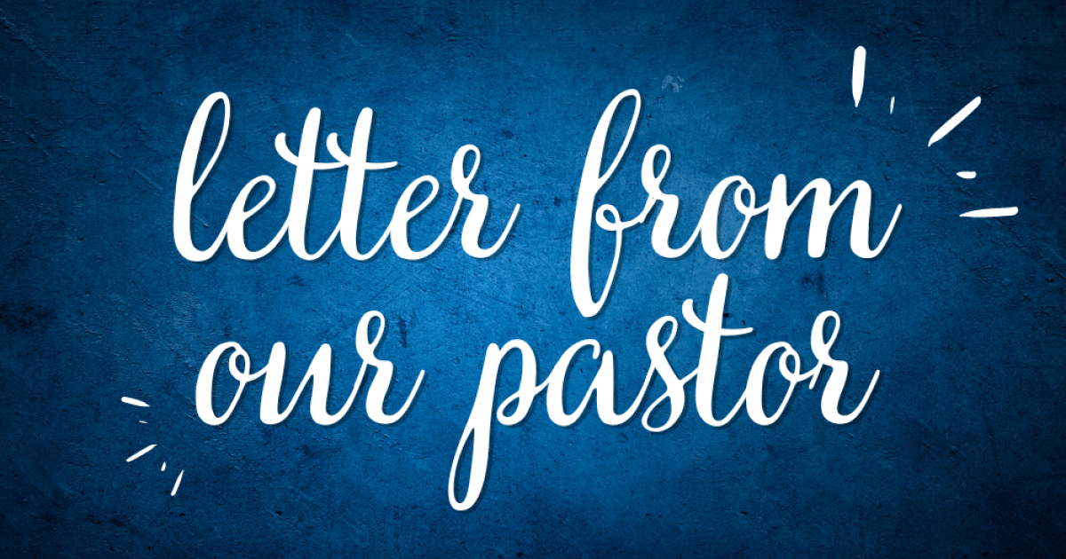 Congregational Letter from Pastor Brian | Announcements | St. Andrew ...