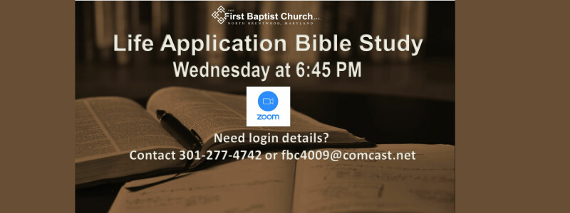 Life Application Bible Study