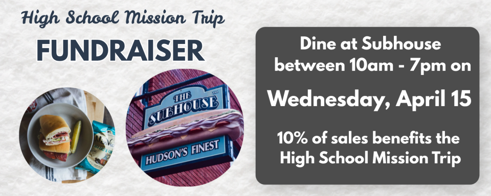 Subhouse Fundraiser - April 2026