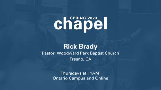 Chapel - Rick Brady